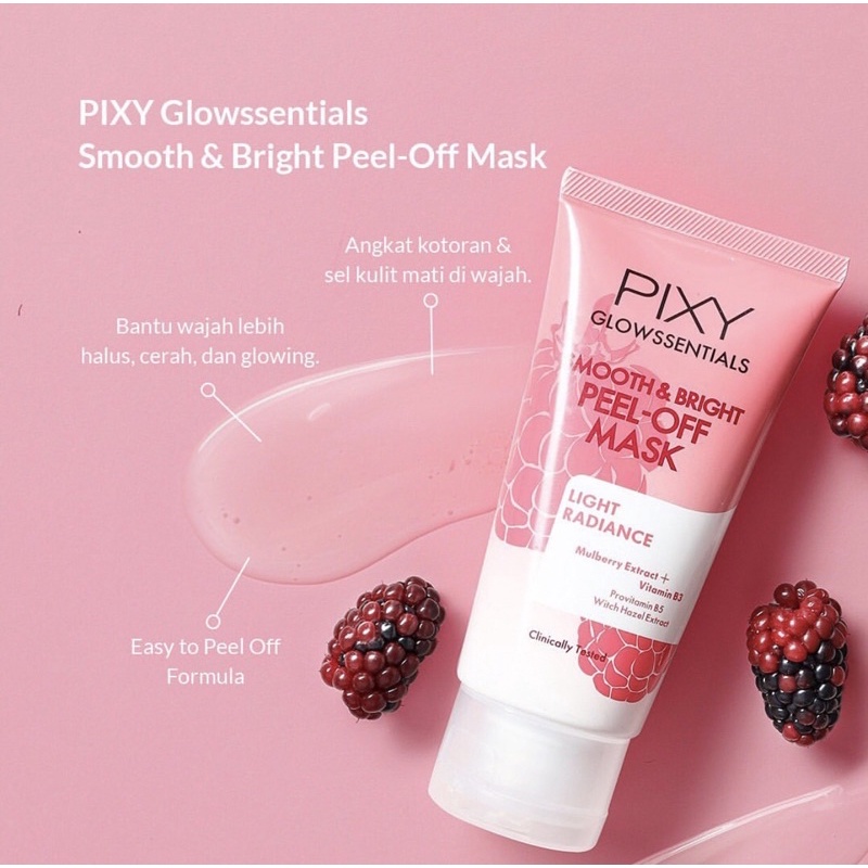 Pixy glowssentials smooth & peel-off mask