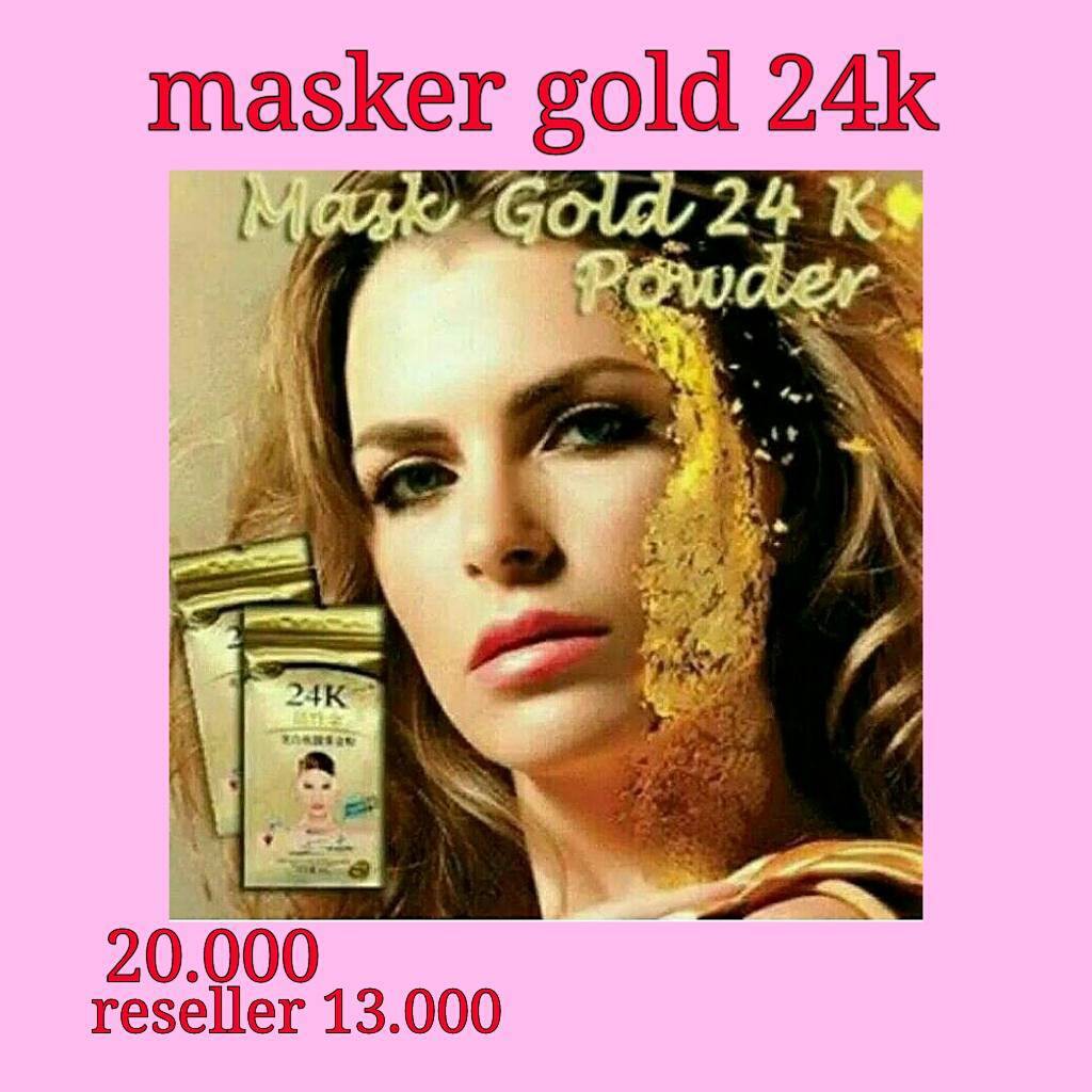 Masker gold 24k