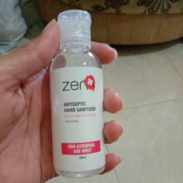 Hand sanitizer zen