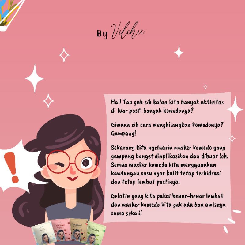 Masker Komedo By Vilchic