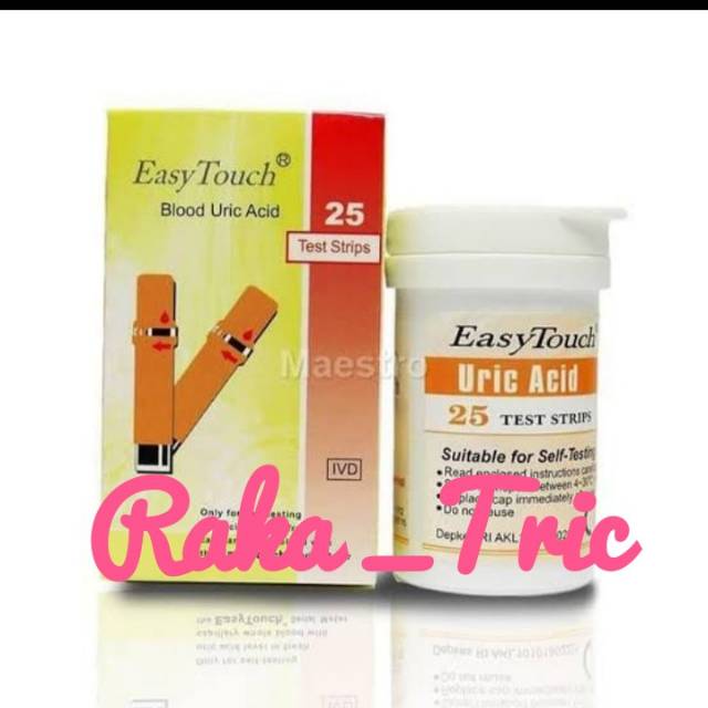 Blood Uric Acid Easy Touch 25 Test Strip