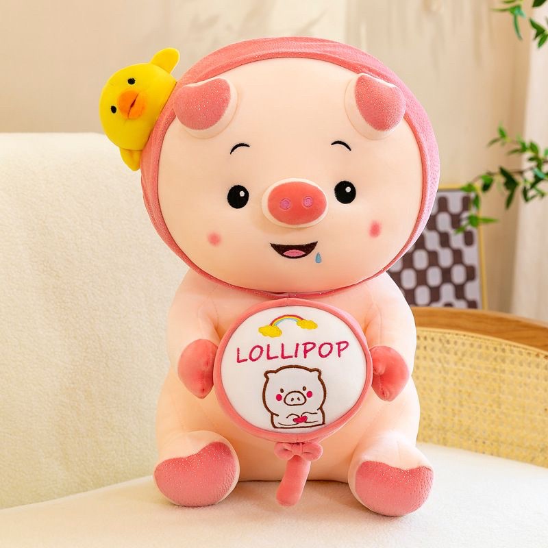 Boneka babi pig lollipop import