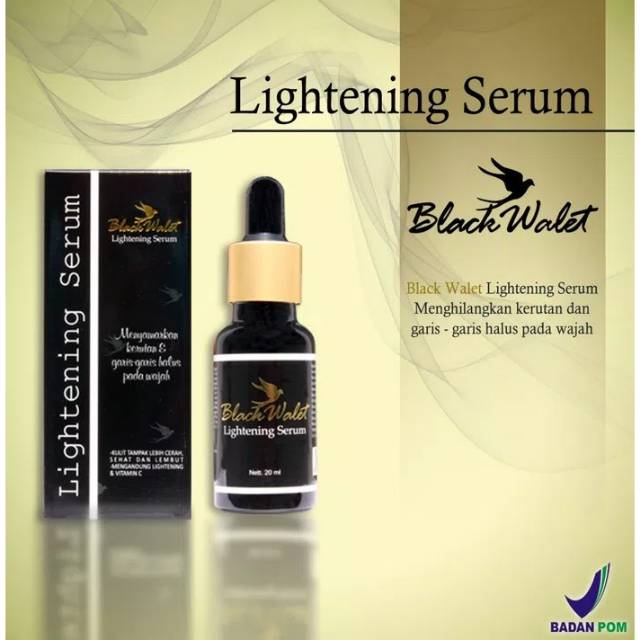 Serum black walet lightening BPOM