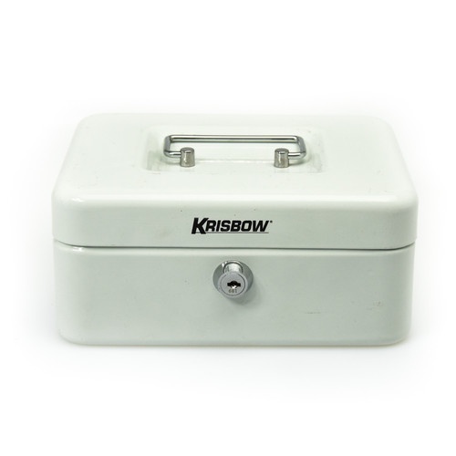Krisbow Cash Box 20 Cm - Putih