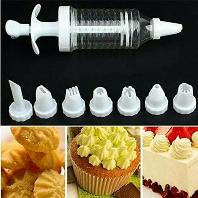 Cake decorator 8pcs mould