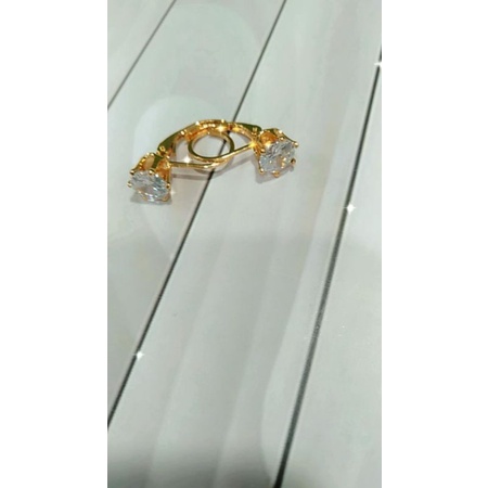 anting xuping/anting desi lapis emas