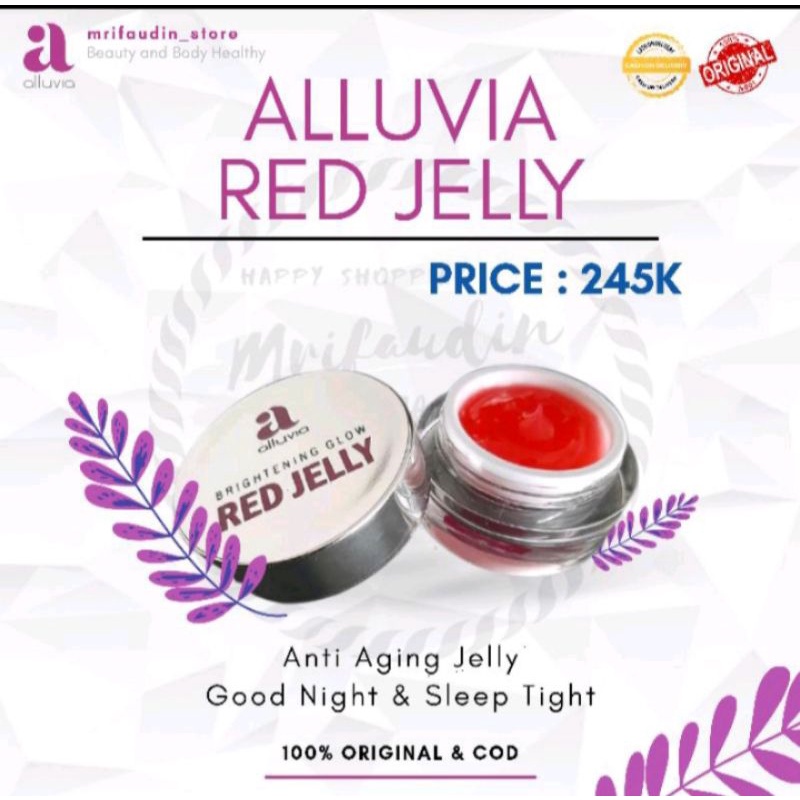 Red jelly Alluvia