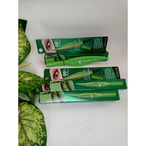 EYELINER DAUN ALOE VERA LOOKAVE<br/>