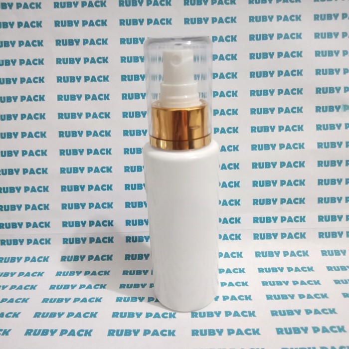 Botol Rf 100ml Spray Fullcap Emas Putih