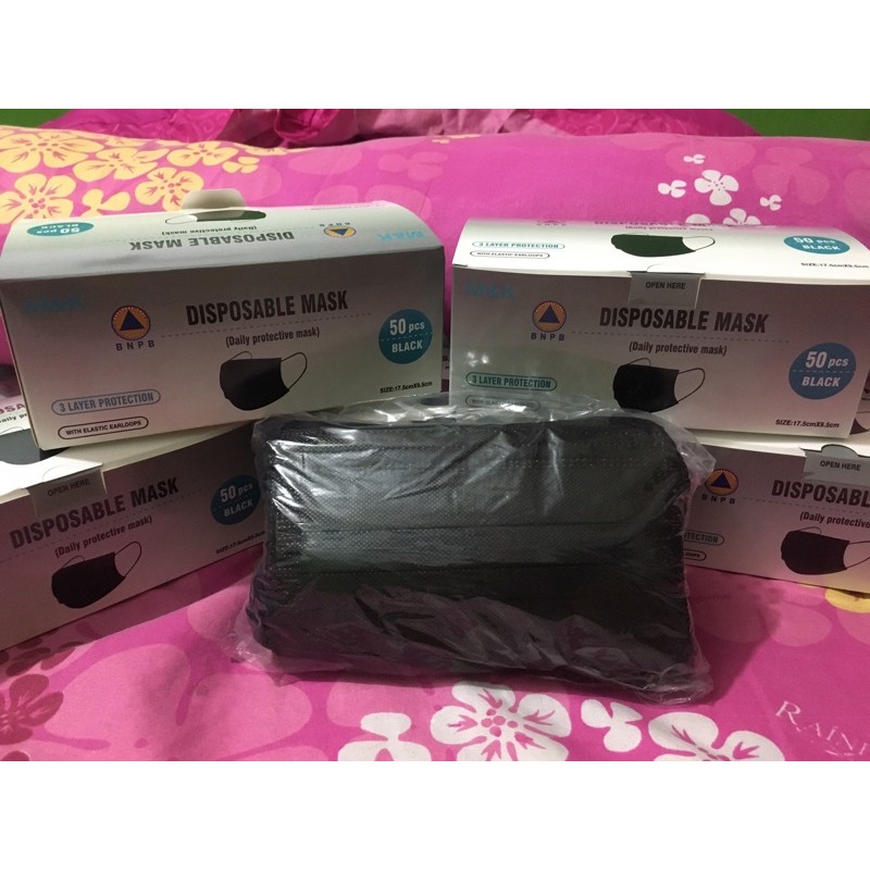 masker 3play disposable facemask