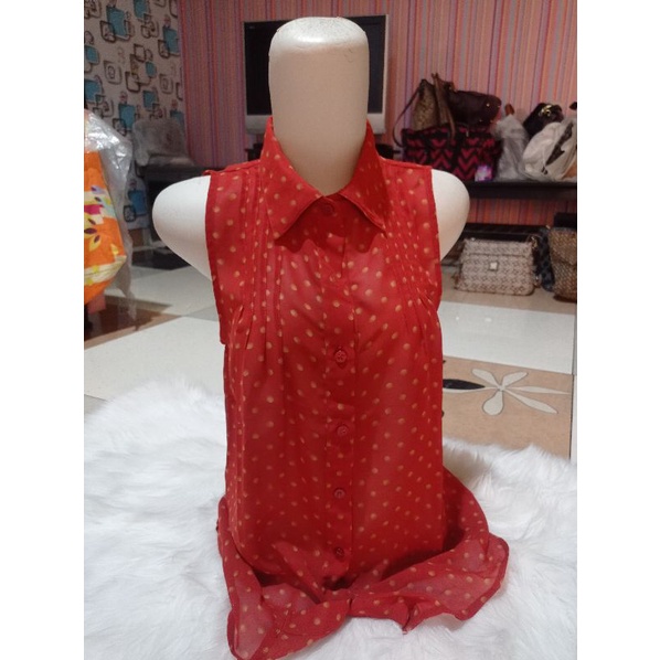 preloved/blouse wanita/size S