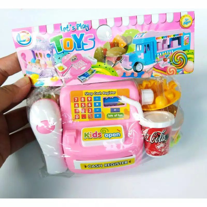 Mainan Kasir Kasiran Mini Lucu