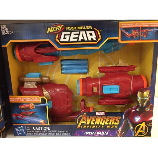 NERF Assembler Gear - Avengers Infinity War - Iron Man