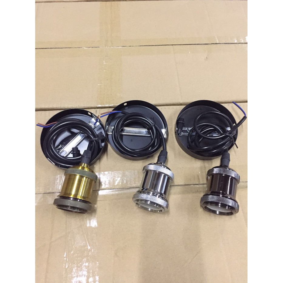 Kabel Fitting Gantung E27 Lampu Edison