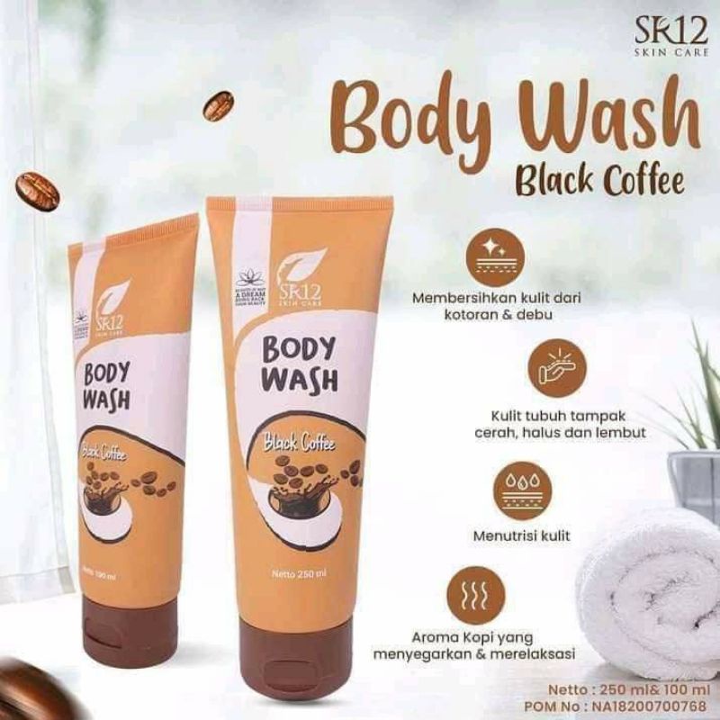 Body wash coffee
