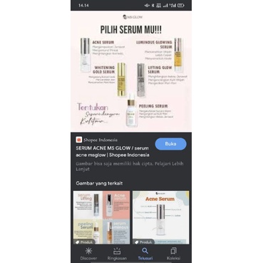 serum acne ms glow