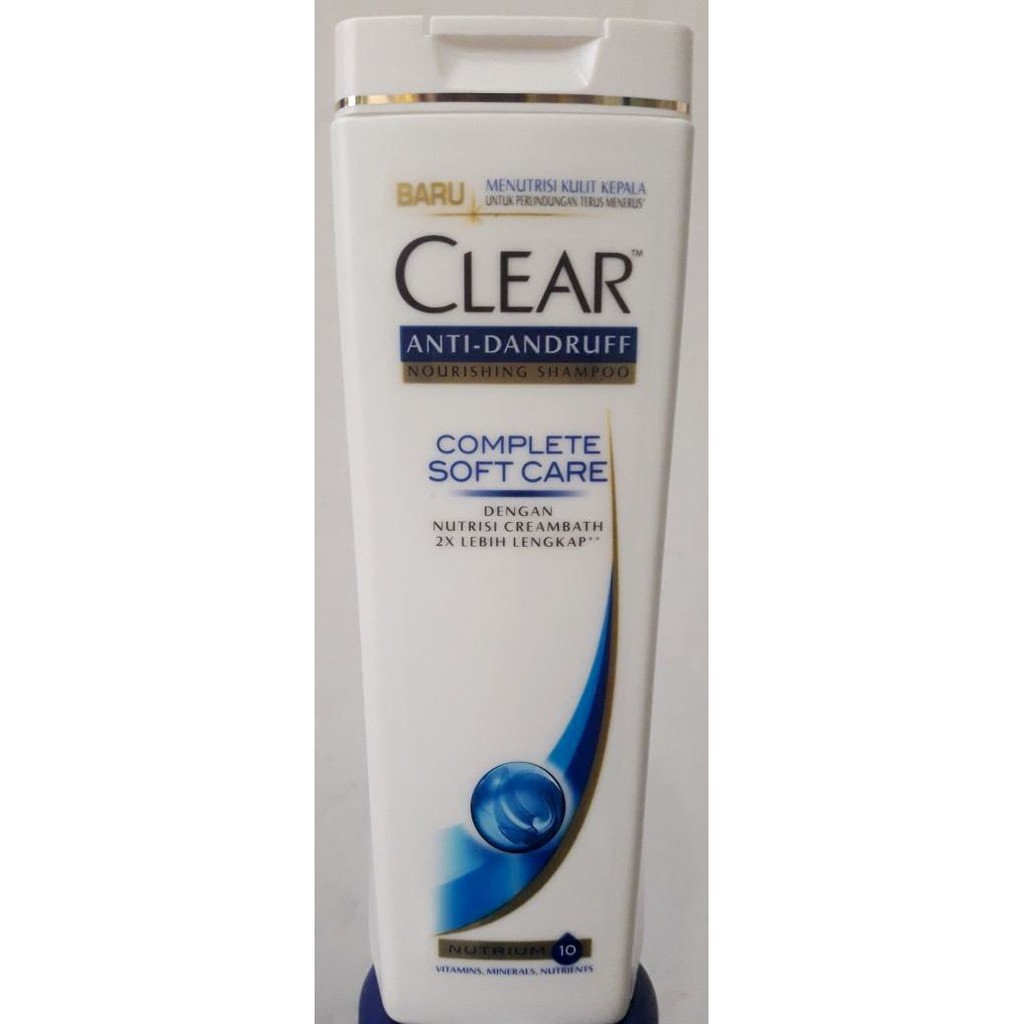 Shampoo Clear Botol 170ml Complete Softcare