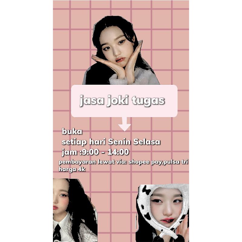 jasa joki tugasᏊ˘ ꈊ ˘ Ꮚ
