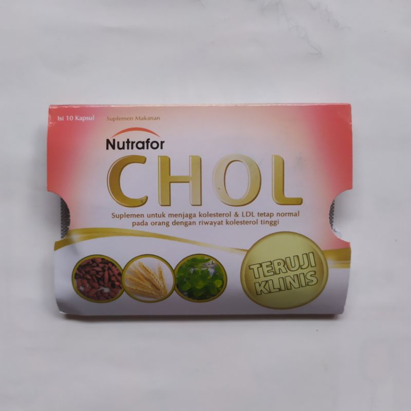 Nutrafor Chol Suplemen Kolestrol 1 Strip