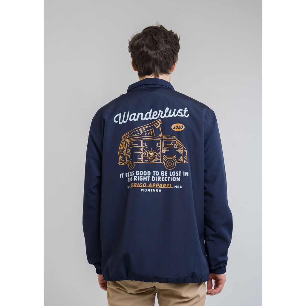 Erigo Coach Jacket Wanderlust Navy