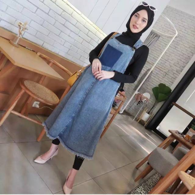 Overal jeans wash