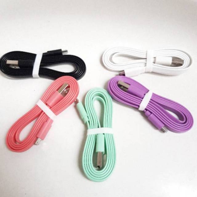 Kabel Data 1m (Type Colokan V8)