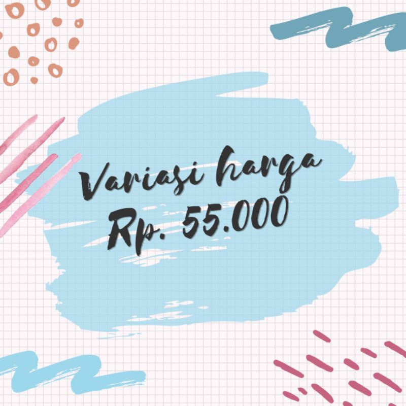 VARIASI HARGA 50.000-59.000