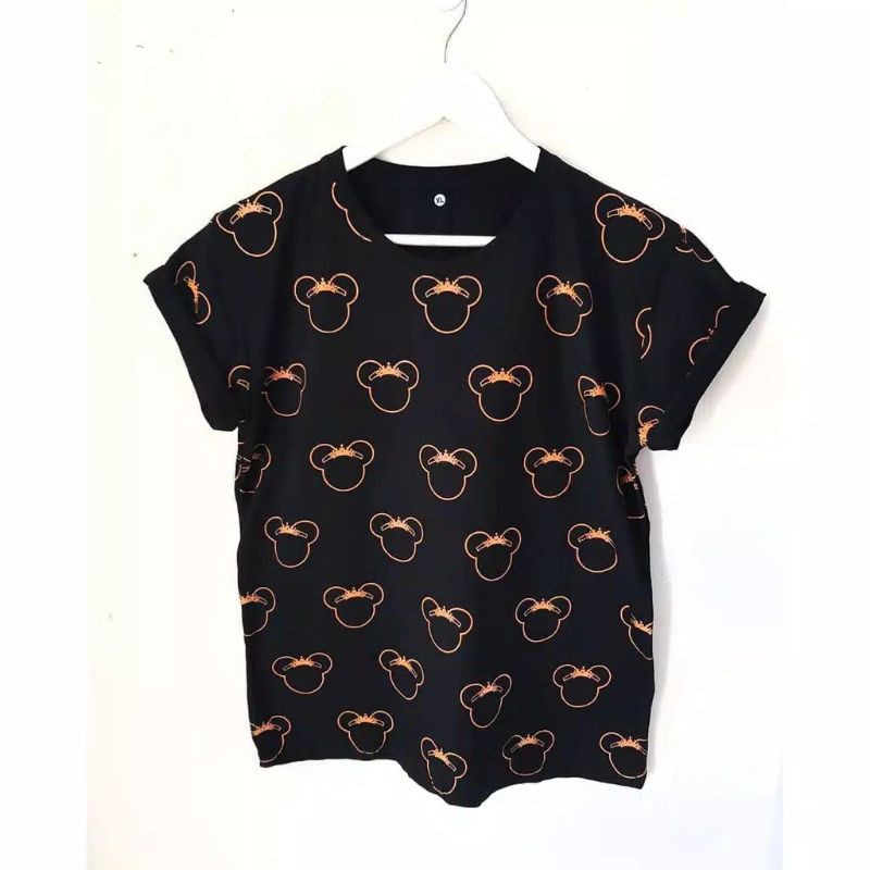 Tee Kepala Minnie Mouse