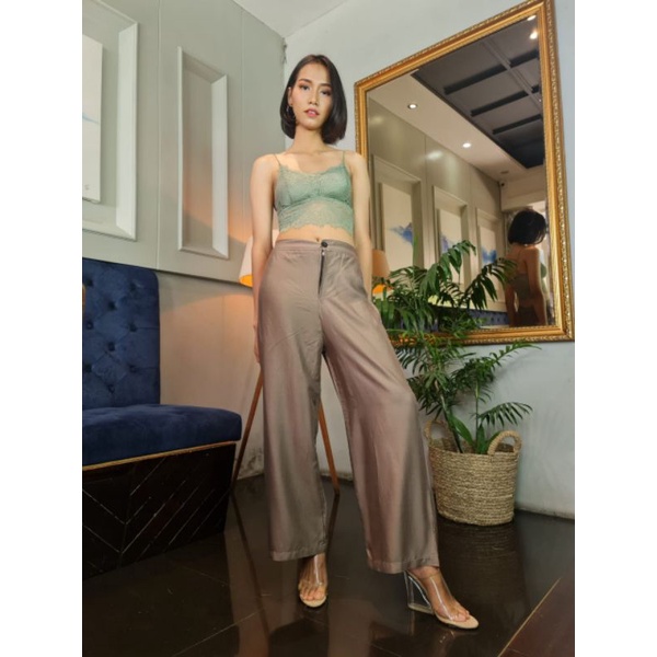 Kulot Kancing Highwaist