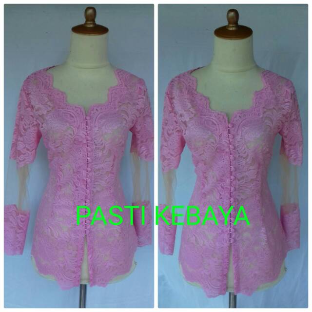 Kebaya modern modif tangan