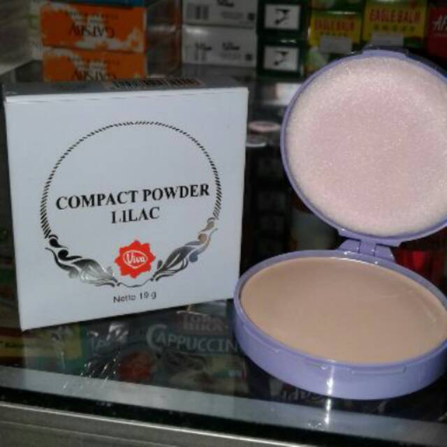 Viva compact powder lilac