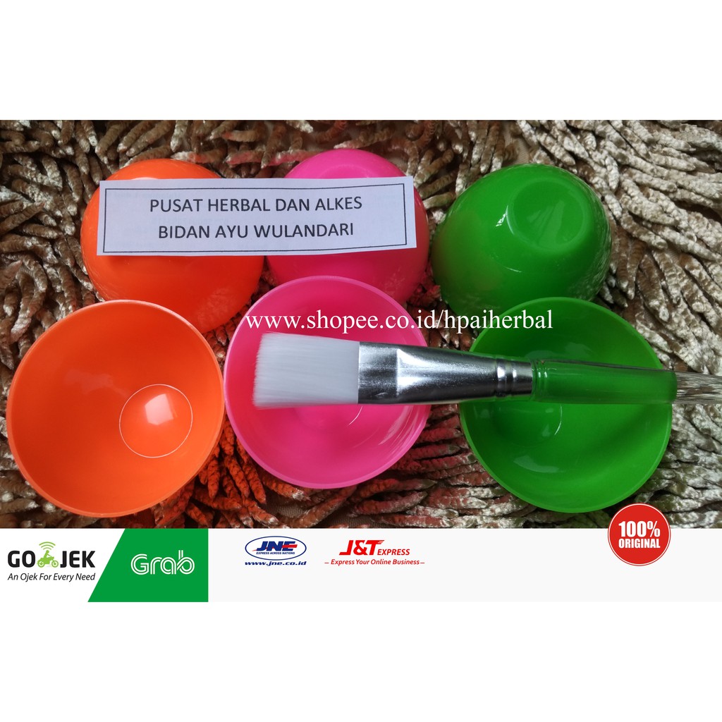 Mangkok Masker Spirulina