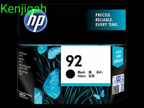 tinta hp 92 colour original