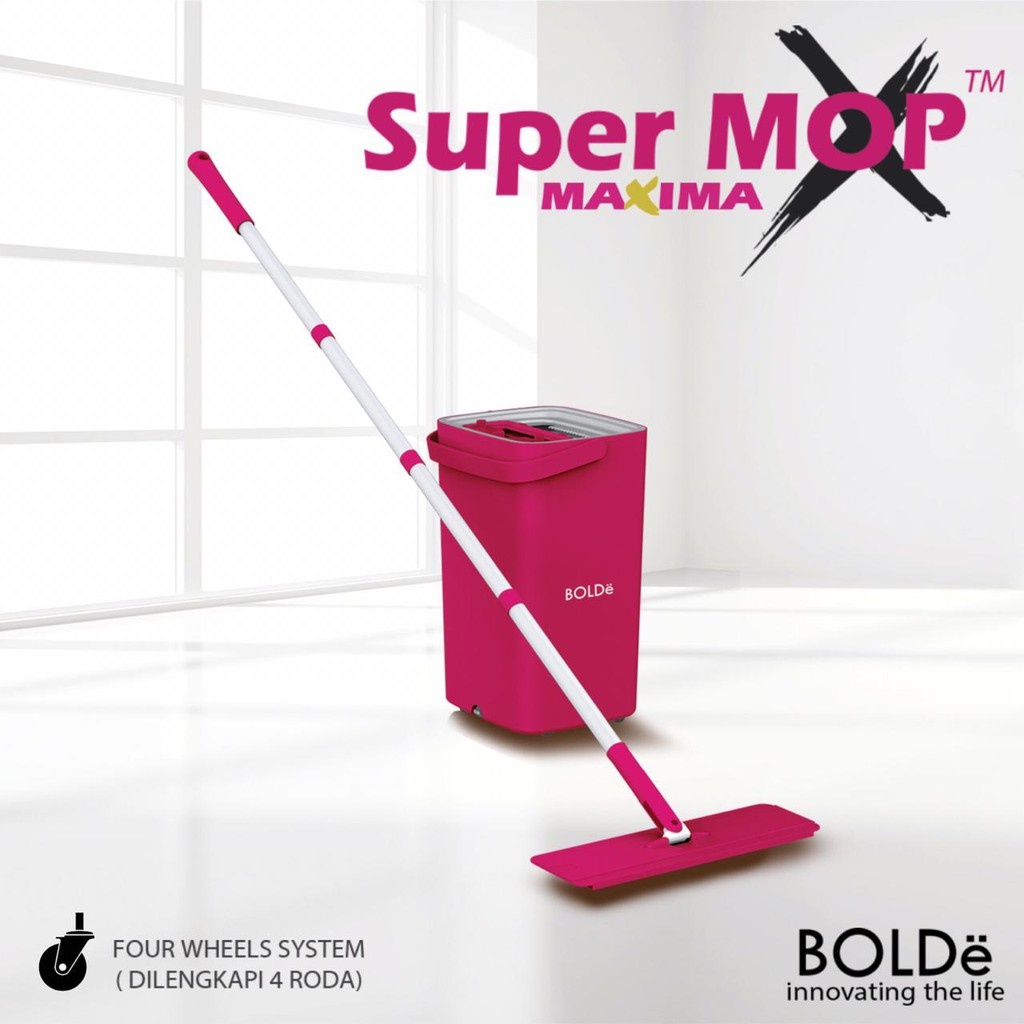 iNstansday- BOLDe Pel Lantai / Super Mop Maxima