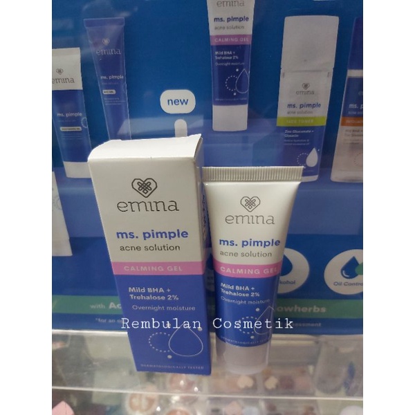 EMINA MS PIMPLE ACNE SOLUTION CALMING GEL 20 ML