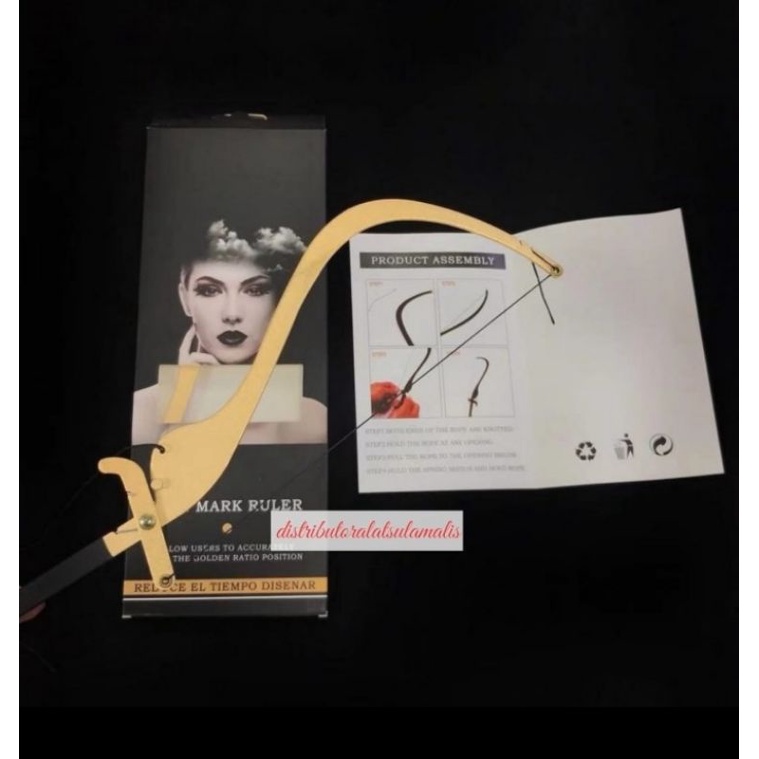 EYEBROW BOW MAPPING EYEBROW / LINE MARK RULLER