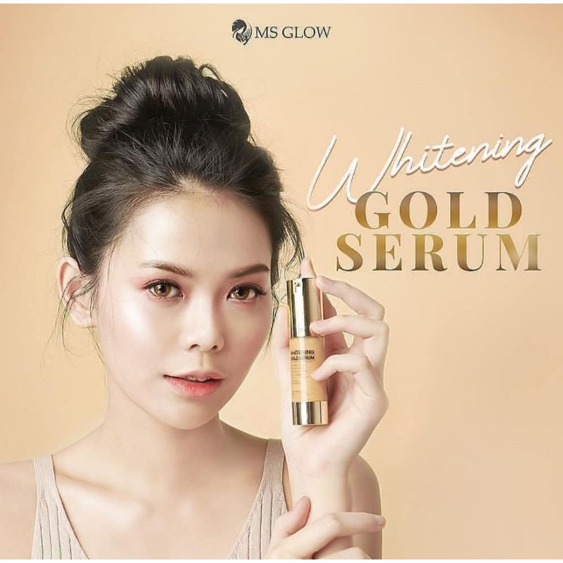 MSGLOW SERUM WHITENING GOLD
