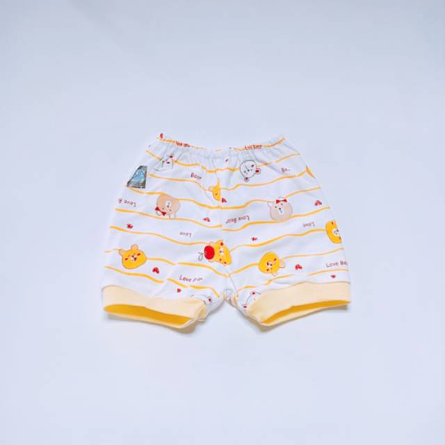 CELANA PENDEK - NEWBORN - LOVE BEAR