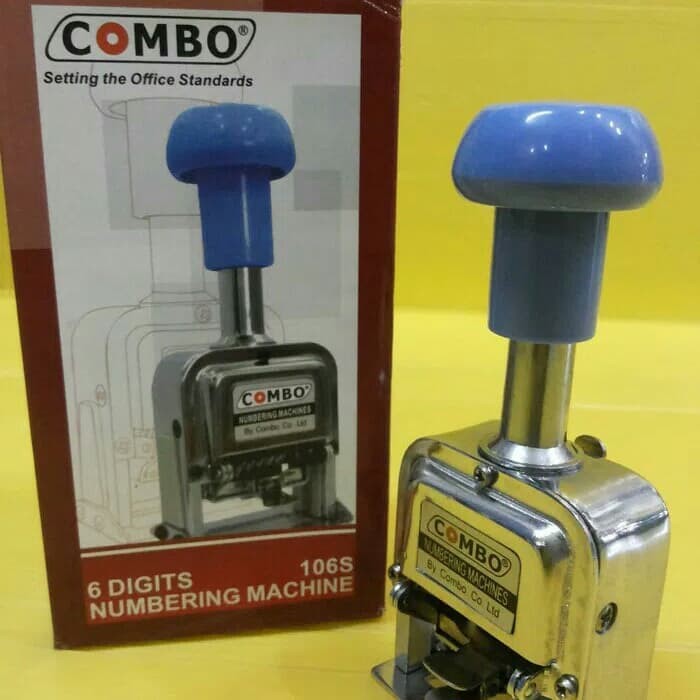 Stempel nomor stempel angka