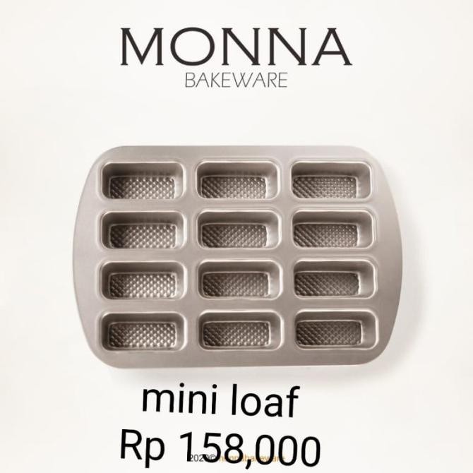 mini loaf pan monna bakeware