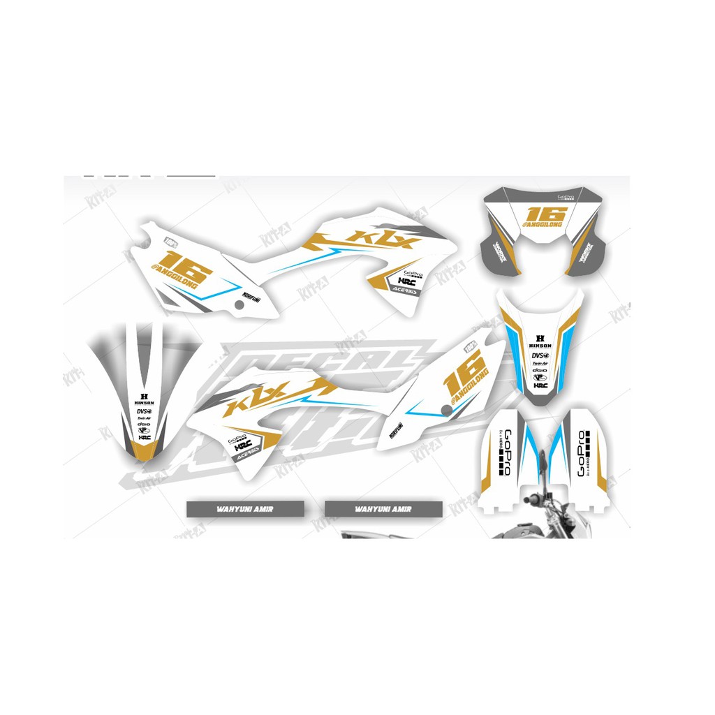 Decal Stiker Klx 150 Bf