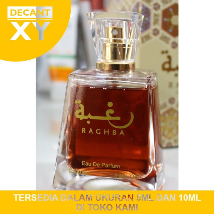 Decant 10ml Parfum Lattafa Raghba