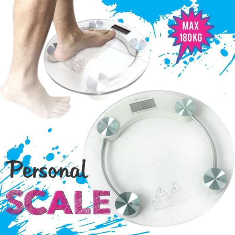 TIMBANGAN BADAN KACA DIGITAL