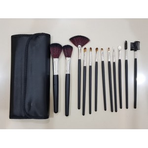PAKET KUAS MAKE UP 12 PCS + DOMPET
