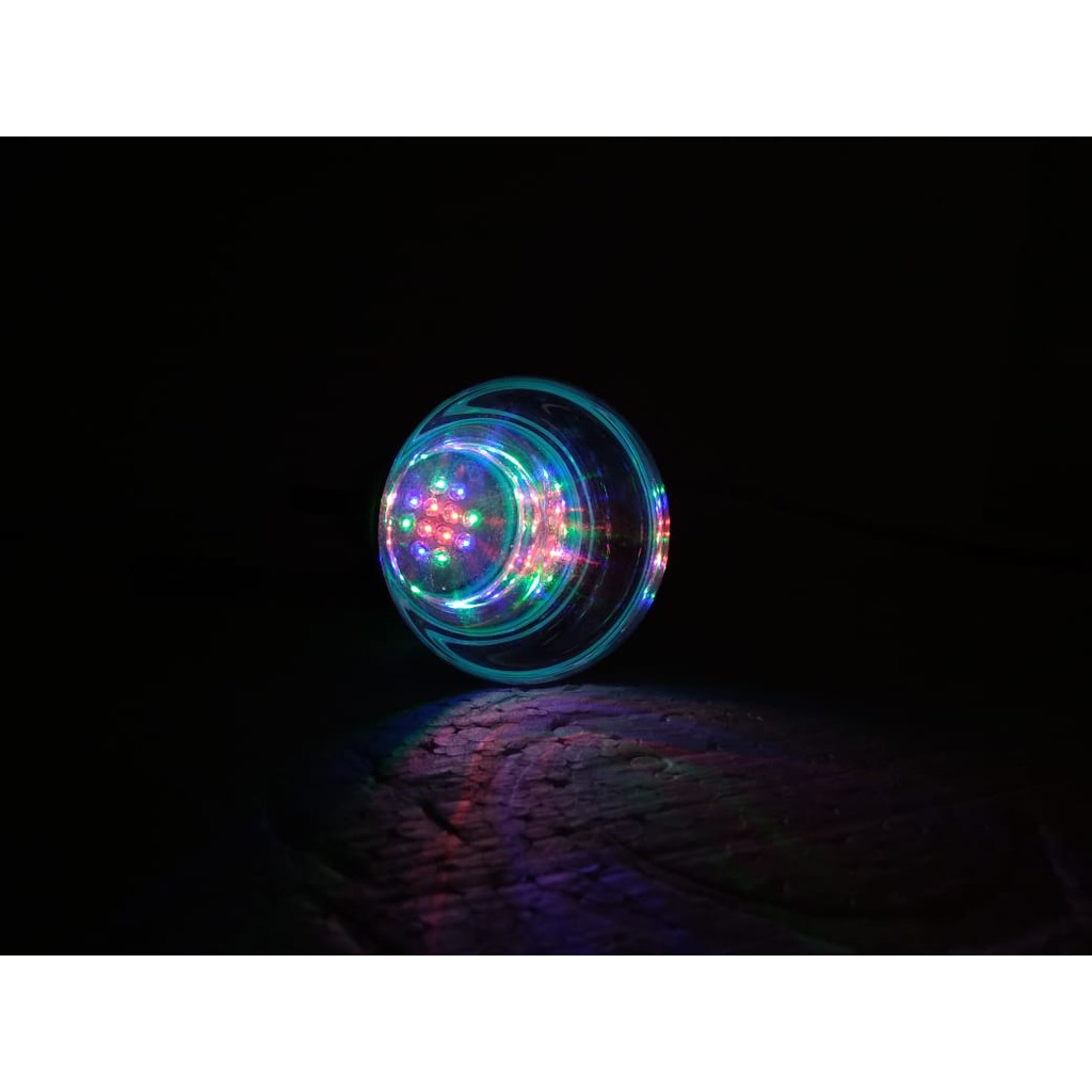 Lampu 7 Warna Kaca