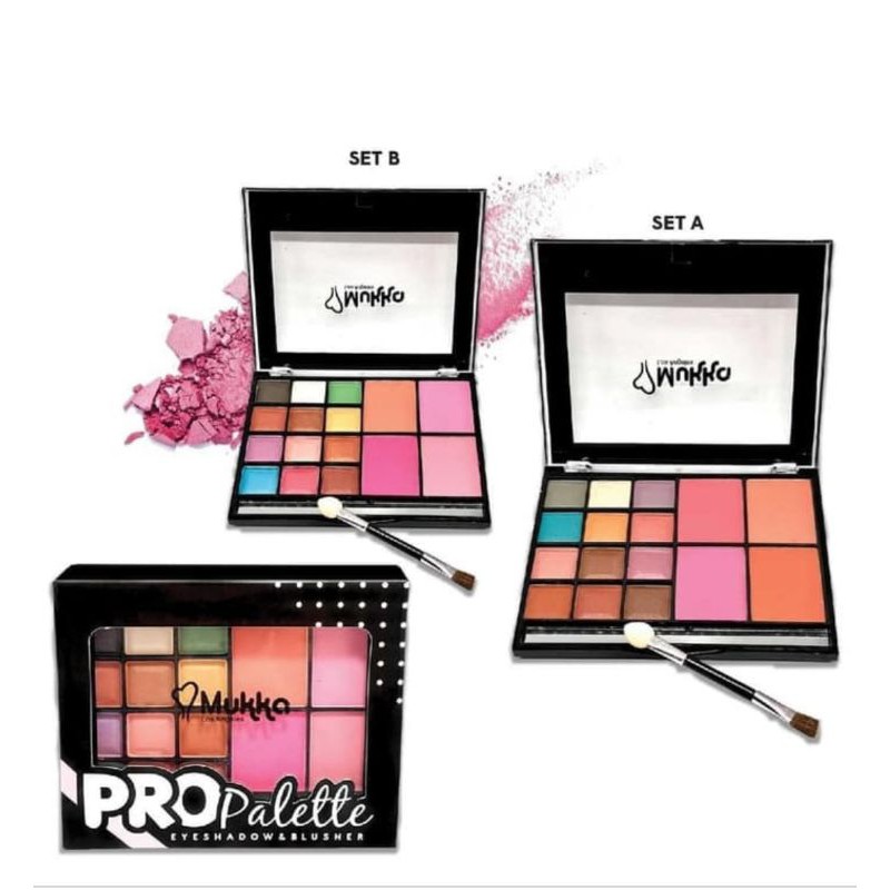 Mukka pro palette eyeshadow