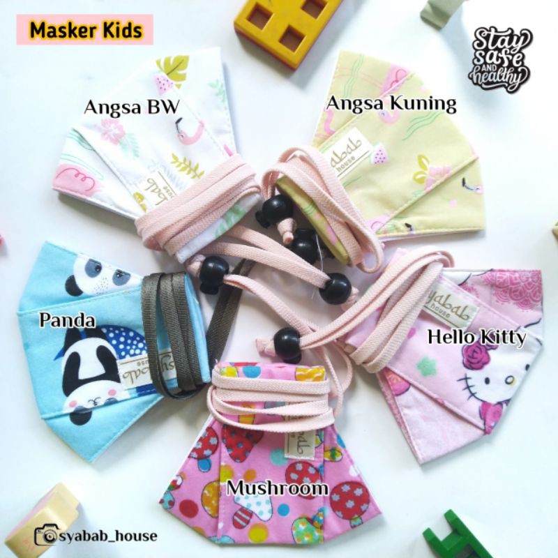masker 3D anak