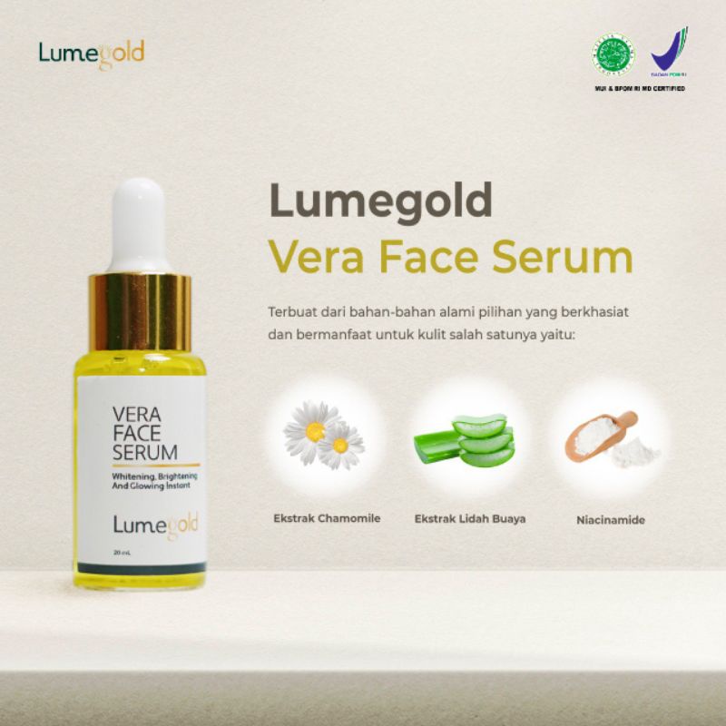 LumeGold Vera Face Serum