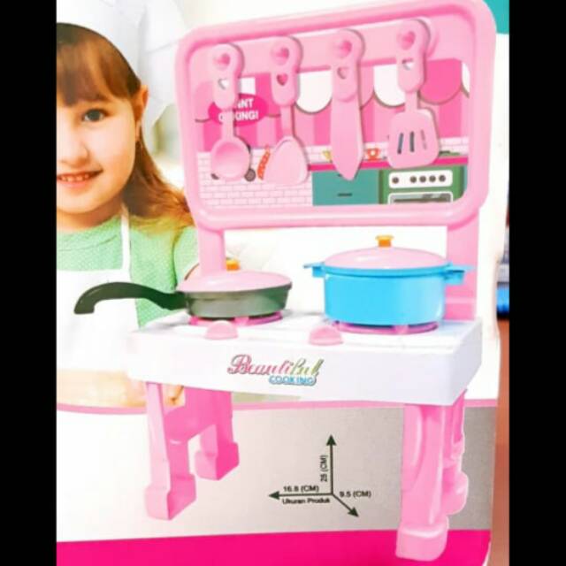 Kitchen set table lampu dan suara