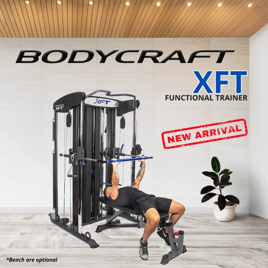BODYCRAFT XFT COMPLETE STRENGTH FUNCTIONAL TRAINER / BODY CRAFT